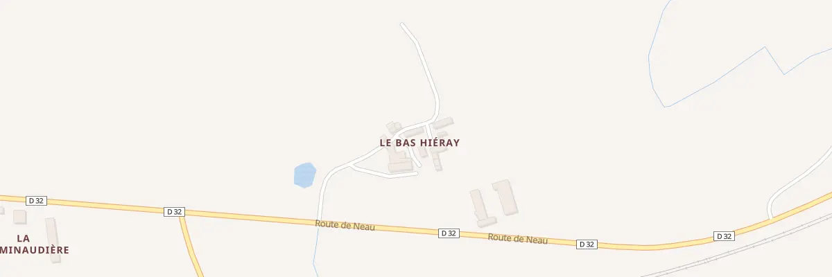 Plan du 160 Che du Bas Hieray à Brée