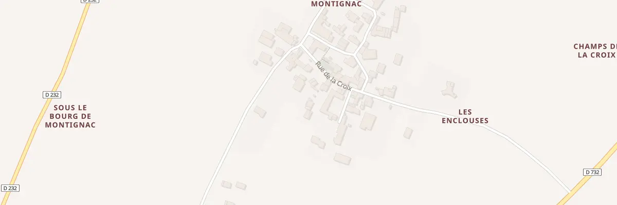 Plan du 14B Rue de la Cafourche à Bougneau