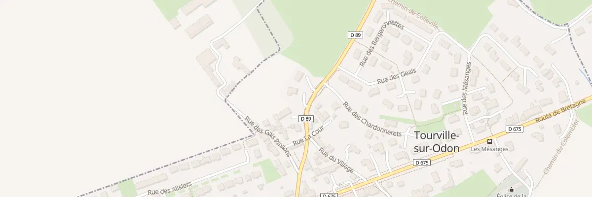 Plan du 7 Rue du Lavoir à Tourville-sur-Odon