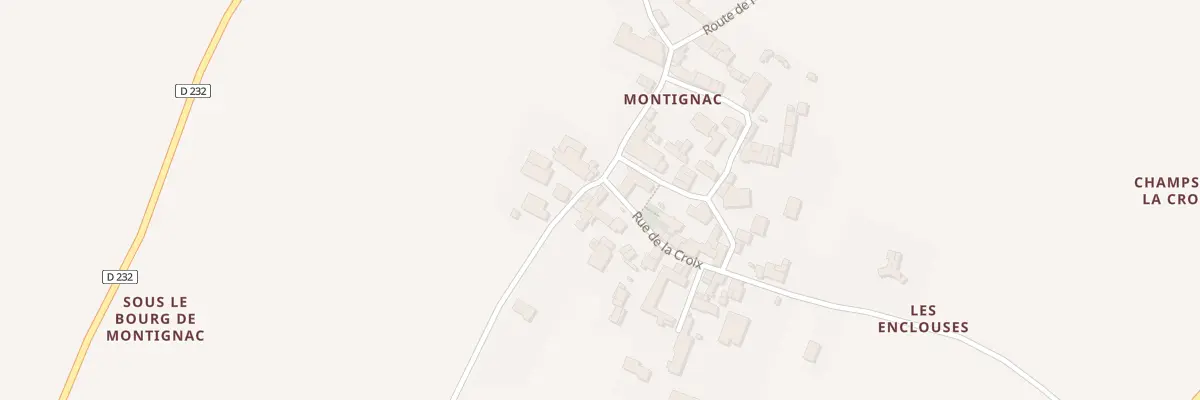 Plan du 20 Rue de la Cafourche à Bougneau
