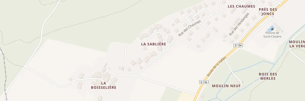 Plan du 4 La Sabliere à Saint-Césaire