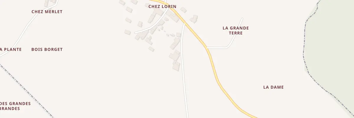 Plan du 1 Chez Lorin à Saint-Césaire