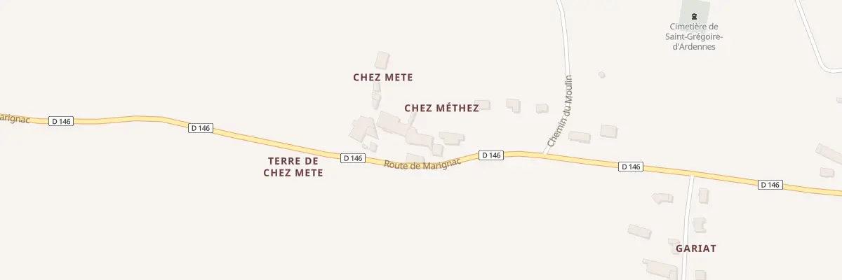 Plan du 4 Rue de Methez à Saint-Grégoire-d’Ardennes