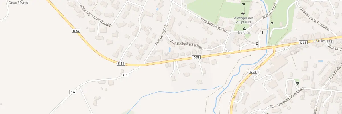 Plan du 34 Bd de Nantes à Bressuire