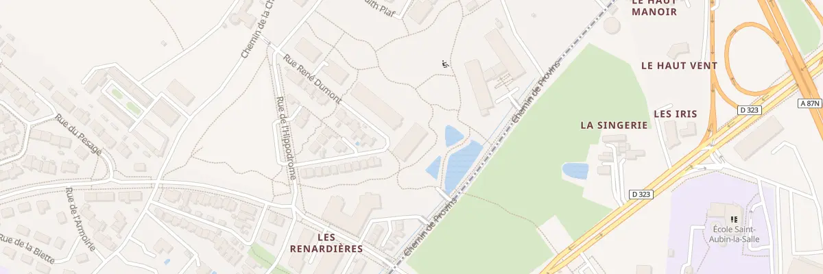 Plan du 9 Rue René Dumont à Écouflant