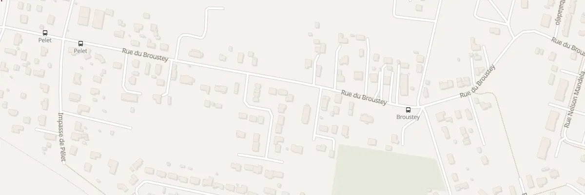 Plan du 66 Rue du Broustey à Ambarès-et-Lagrave