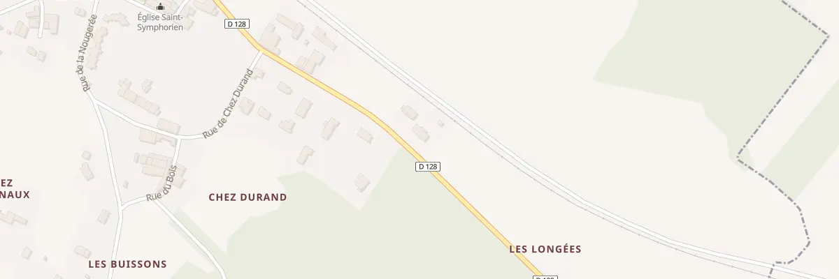 Plan du 121 Rue de Saintonge à Saint-Sever-de-Saintonge