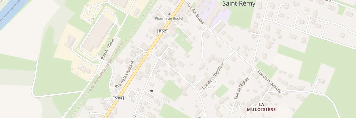 Plan du 17 Rue de la Poste à Saint-Rémy