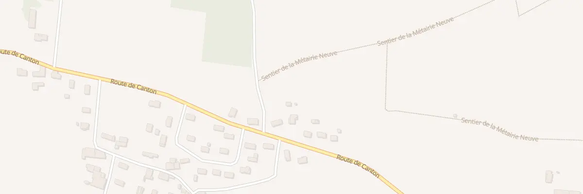 Plan du 582 Rte du Canton à Pugnac
