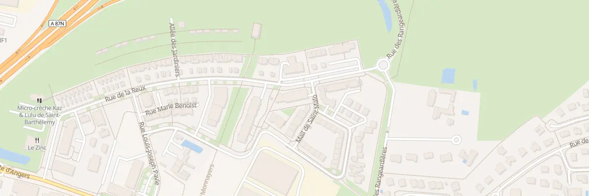 Plan du 44 Rue de la Reux à Saint-Barthélemy-d’Anjou
