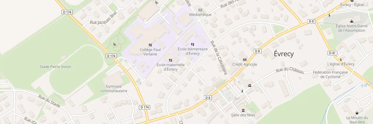 Plan du 28 Rue du Manoir à Évrecy