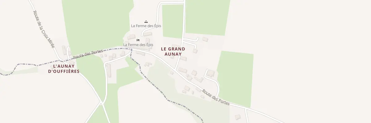 Plan du 5018 Le Grand Aunay à Ouffières