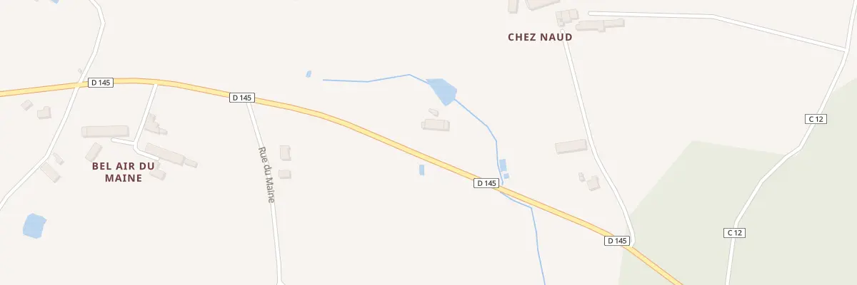 Plan du 20 La Blayaise à Courpignac