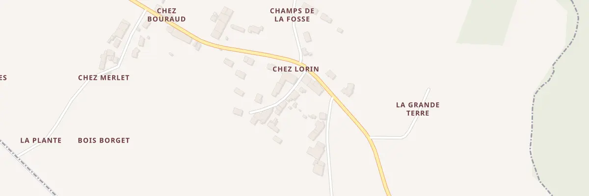 Plan du 9 Chez Lorin à Saint-Césaire