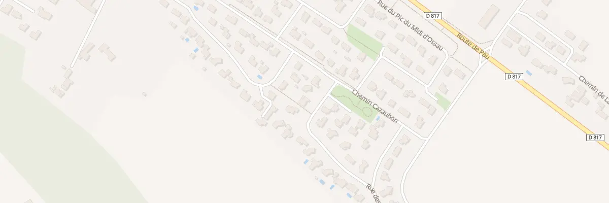 Plan du 6 Rue des Vignes à Denguin