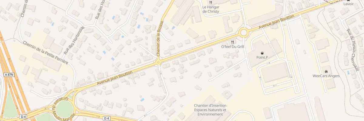 Plan du 58 Av Jean Boutton aux Ponts-de-Cé