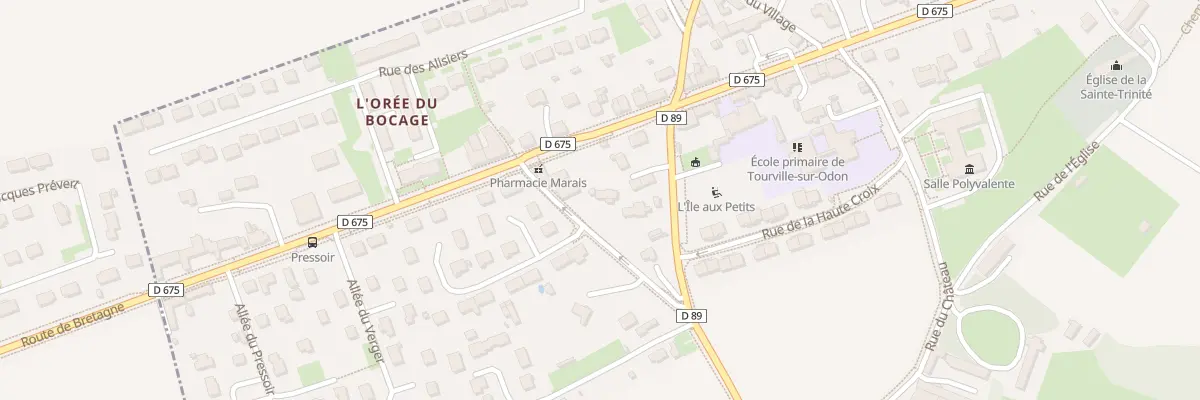 Plan du 4 Rue des Écossais à Tourville-sur-Odon