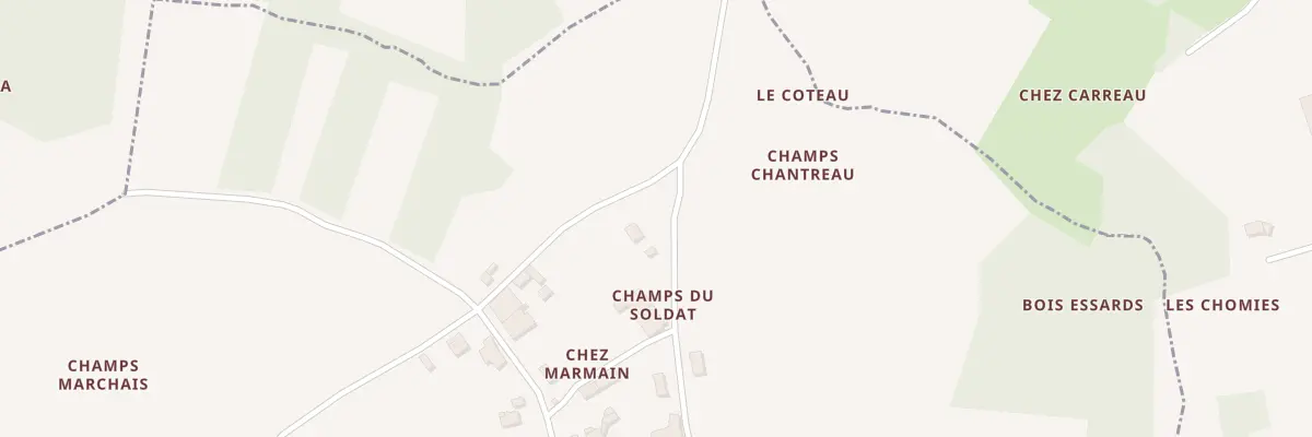Plan du 18 Chez Marmain à Saint-Césaire