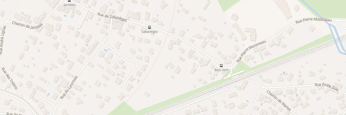 Plan du 20B Rue de Sabarèges à Ambarès-et-Lagrave