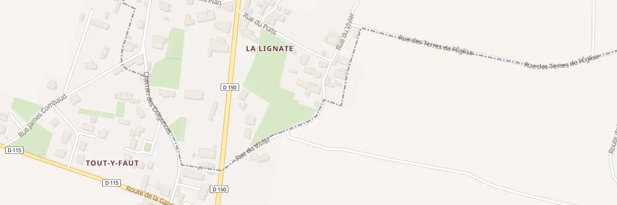 Plan du 5 Rue du Vivier à La Croix-Comtesse