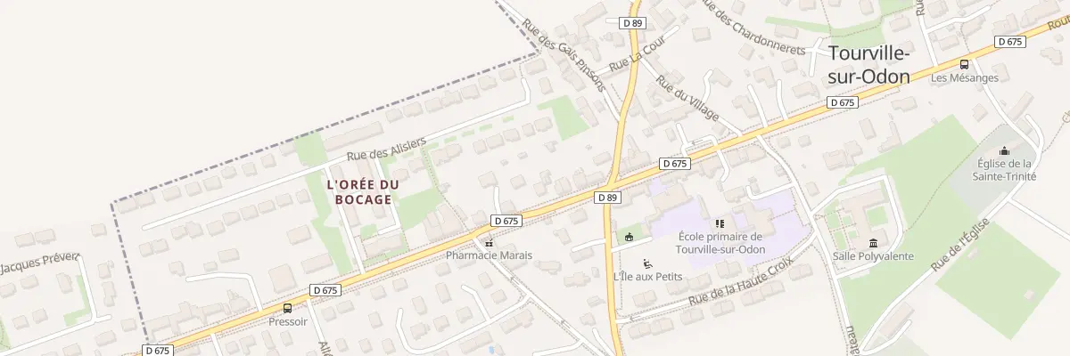 Plan du 37B Rte de Bretagne à Tourville-sur-Odon
