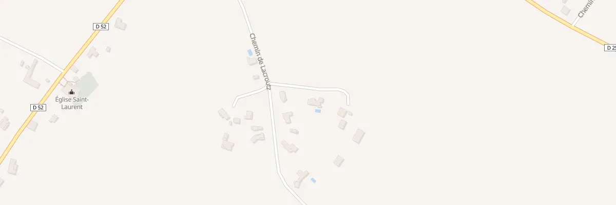 Plan du 107 Lugmaou à Montsoué