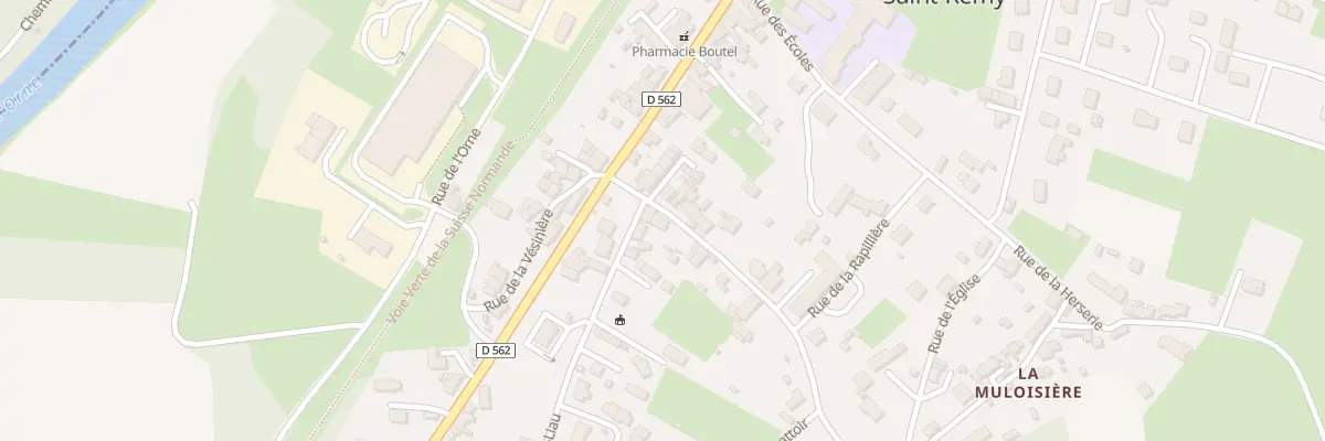 Plan du 2 Rue de la Poste à Saint-Rémy