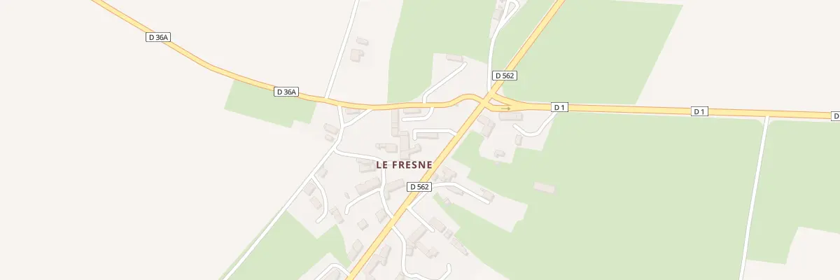 Plan du 20 Le Fresne à Clécy