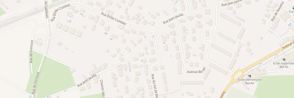 Plan du 44 Rue Jean Jaurès à Ambarès-et-Lagrave