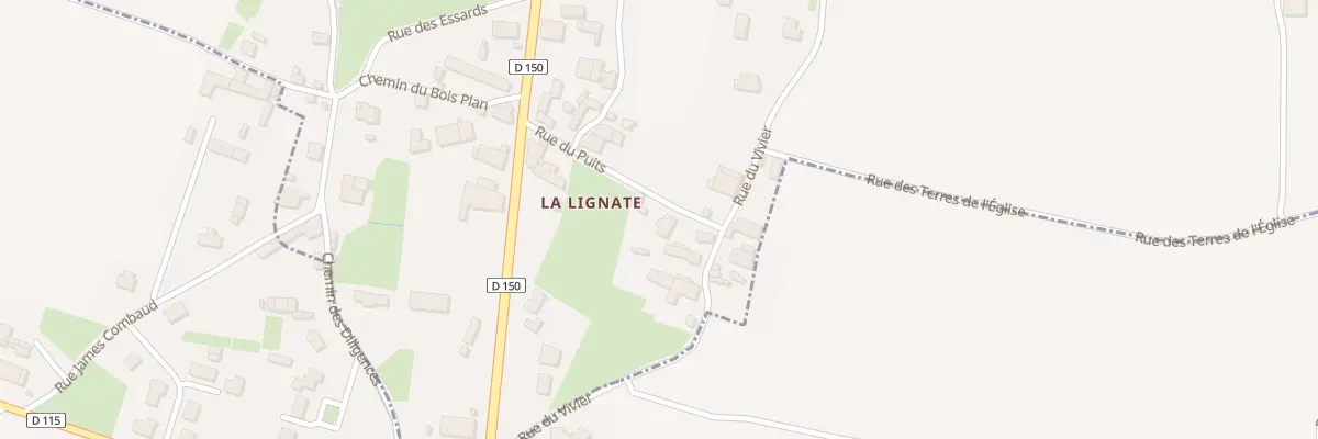 Plan du 12 Rue du Puits à La Croix-Comtesse