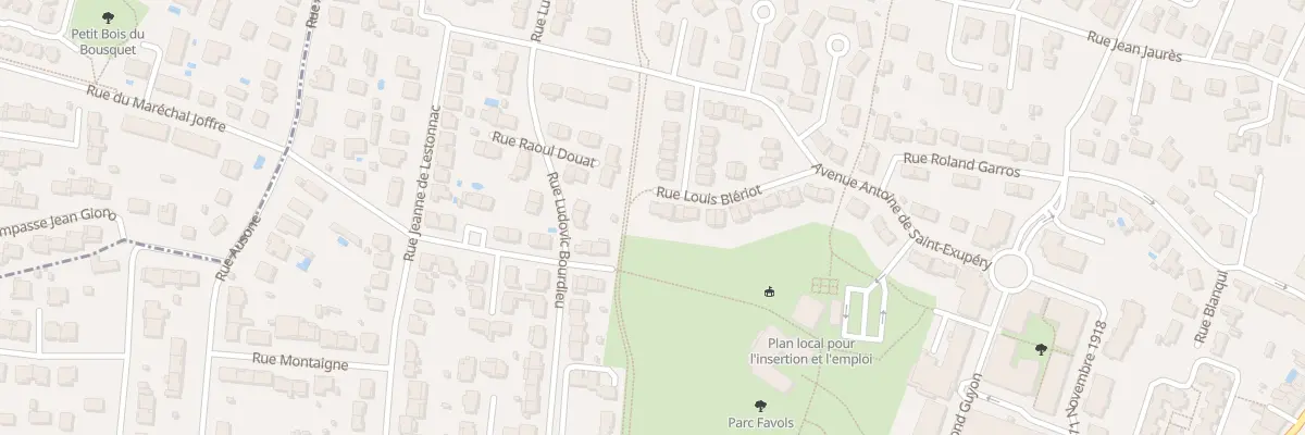 Plan du 26 Rue Louis Blériot à Carbon-Blanc