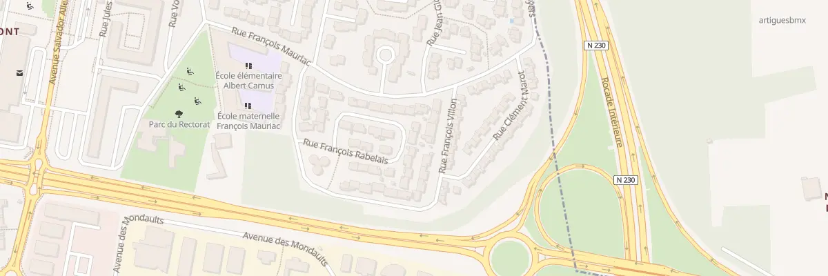 Plan du 26 Rue François Rabelais à Floirac