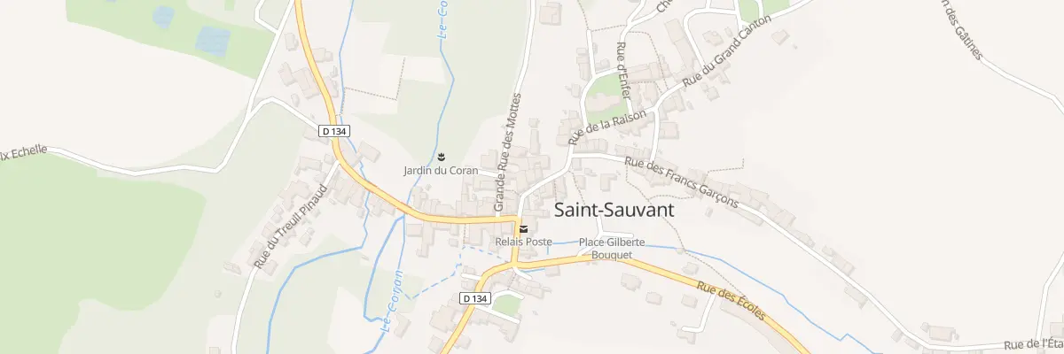 Plan du 7 Rue du Marché à Saint-Sauvant
