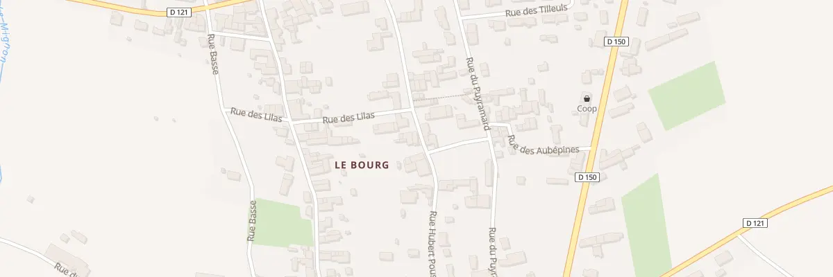 Plan du 12 Rue Hubert Poussard à Villeneuve-la-Comtesse