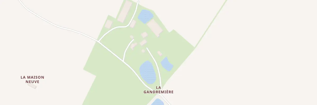 Plan du 2 Imp de la Gandermière à Fenioux