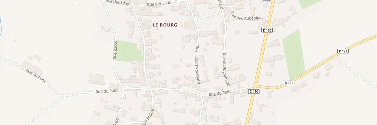 Plan du 20 Rue Hubert Poussard à Villeneuve-la-Comtesse