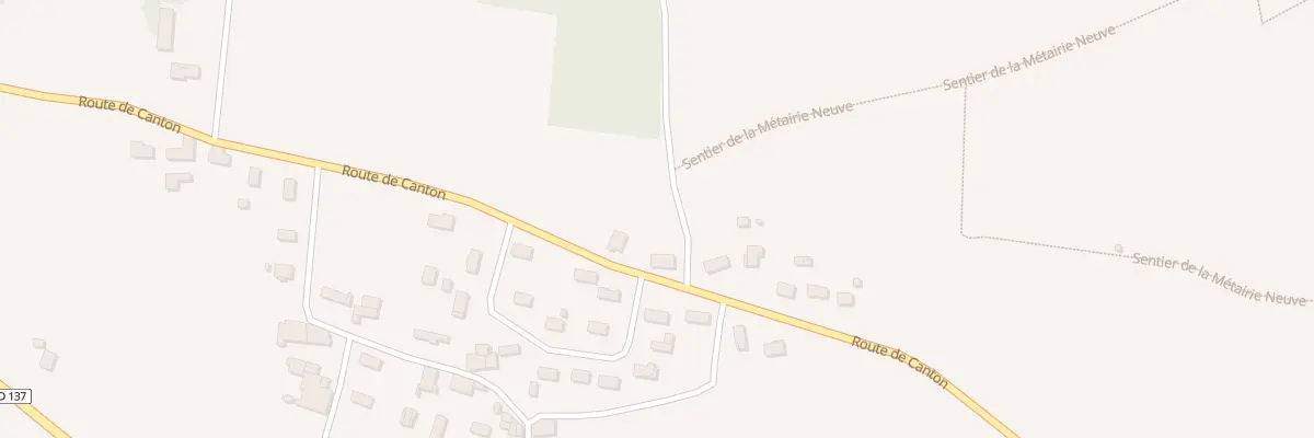 Plan du 79 Che de Millet à Pugnac