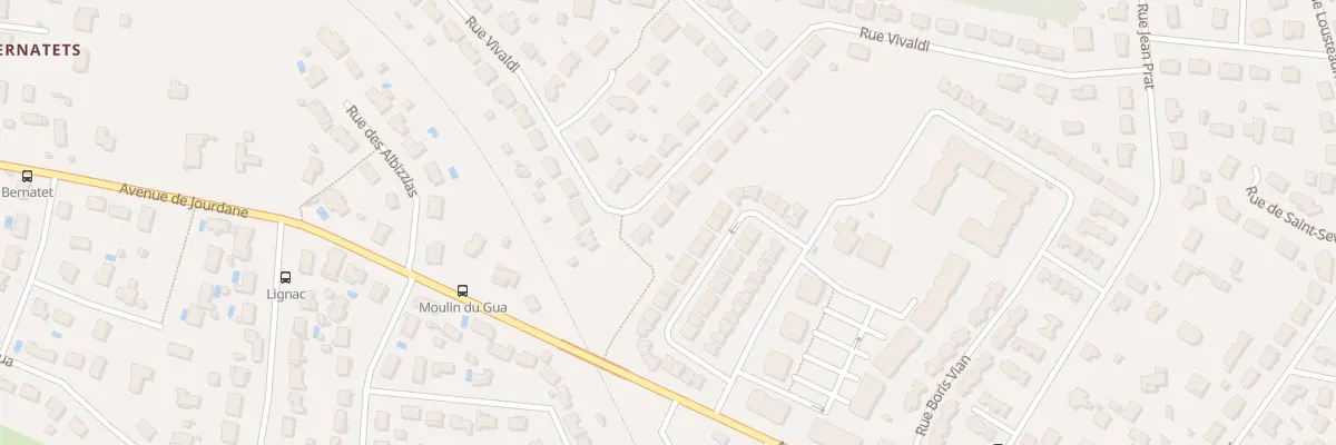 Plan du 29 Rue Vivaldi à Ambarès-et-Lagrave