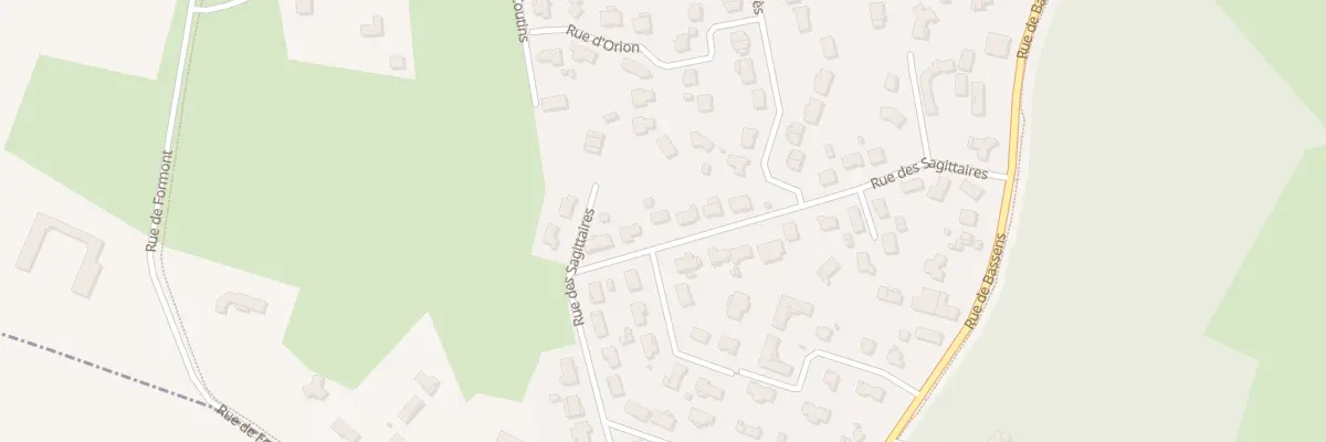 Plan du 13 Rue des Sagittaires à Ambarès-et-Lagrave