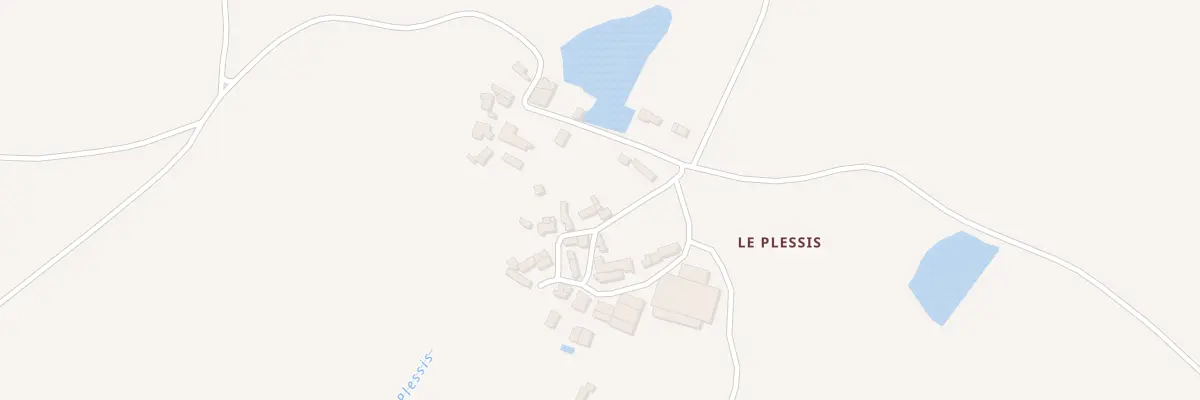 Plan du 24 Le Plecis à Beugnon-Thireuil