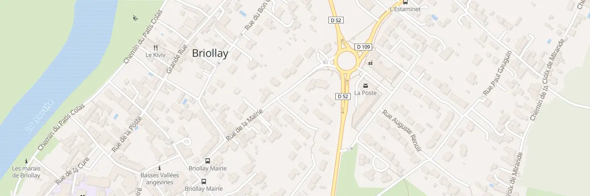 Plan du 16B Rue de la Mairie à Briollay