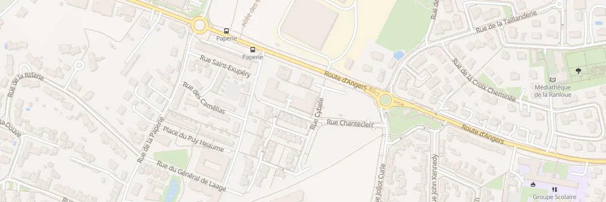 Plan du 2 Rue Fenouillet à Saint-Barthélemy-d’Anjou