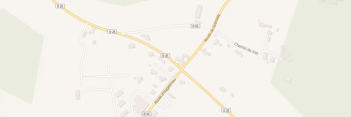 Plan du 22 Rte de St Sever à Montsoué