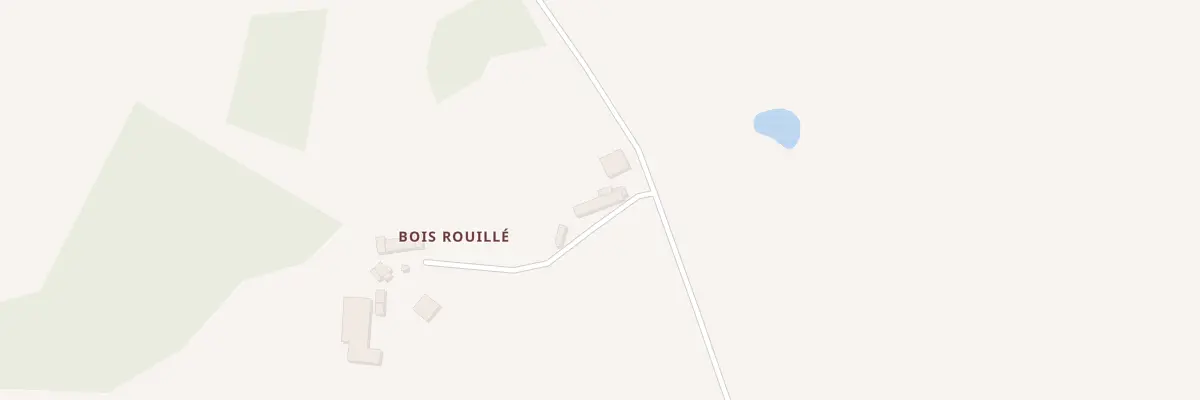 Plan du 2 Bois Rouille à Marcillé-la-Ville