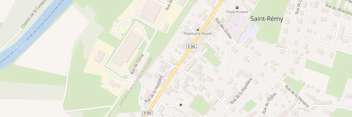 Plan du 2 Rue de la Vésinière à Saint-Rémy