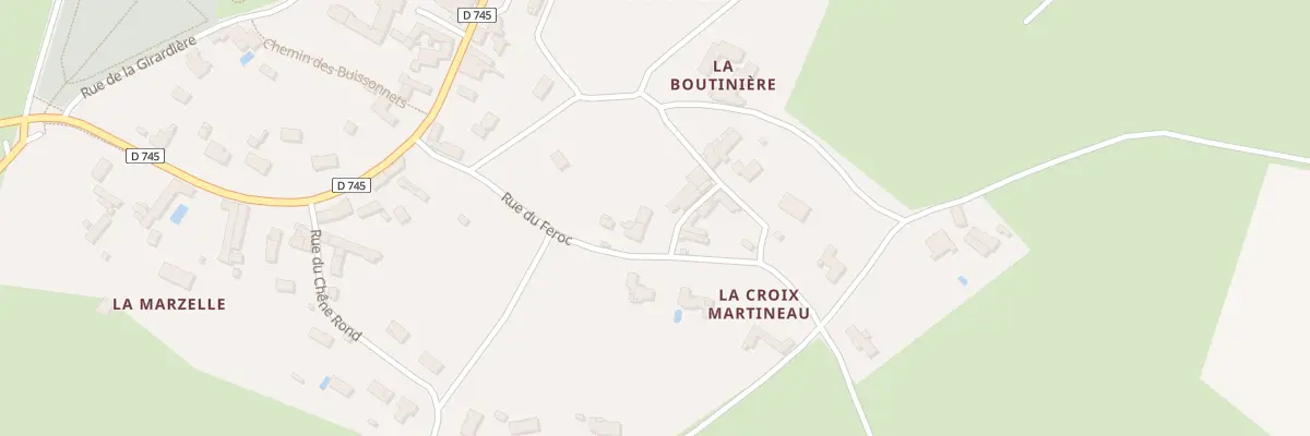 Plan du 4 Rue du Laurier à Béceleuf