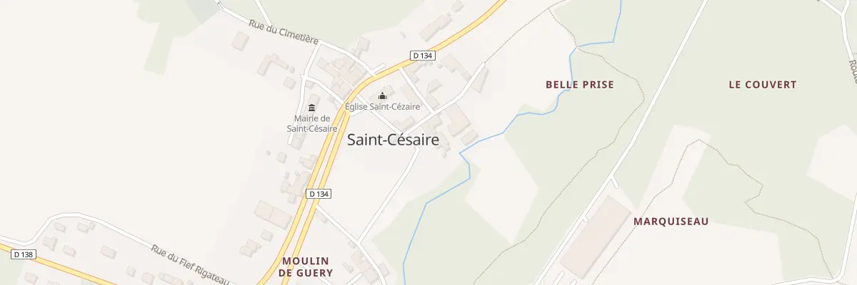 Plan du 2 Imp de la Montée Verte à Saint-Césaire