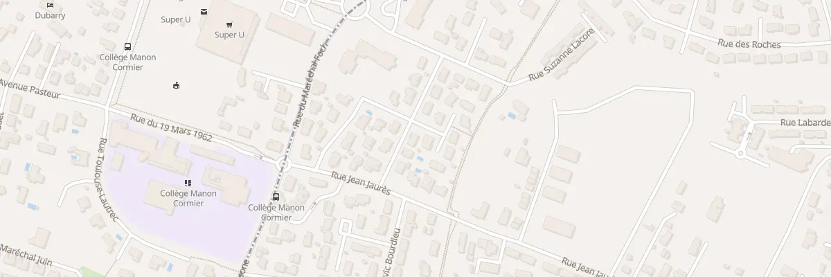 Plan du 5 Rue du Mal Lannes à Carbon-Blanc