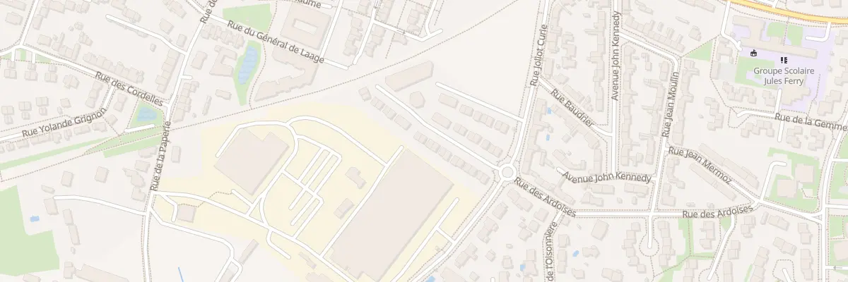 Plan du 40 Rue du Général De Laage à Saint-Barthélemy-d’Anjou