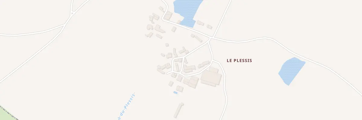 Plan du 9 Le Plecis à Beugnon-Thireuil